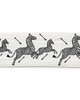 Scalamandre Trim ZEBRAS EMBROIDERED TAPE IVORY