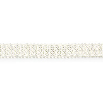 Scalamandre Trim Ansa Linen Braid Blanc NORDEN SC 0001V1245 White Multipurpose 100% LINEN Braided Trim 