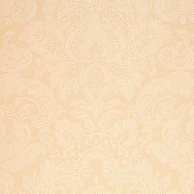 Scalamandre Wallcoverings Daphne Linen White SC 0001WP88213 Beige 100% NON-WOVEN SUBSTRATE Damask Wallpaper 