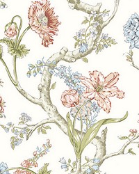 Andrew Jackson Floral Countryside by  Scalamandre Wallcoverings 