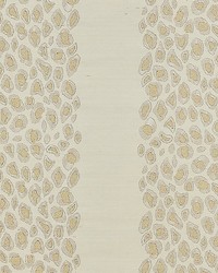 Catwalk Embellished Grasscloth Pearl by  Casner Fabrics 