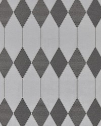 Cadence Silver by  Scalamandre Wallcoverings 