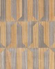 Scalamandre Wallcoverings MEZZO - WOOD NATURAL & NICKEL
