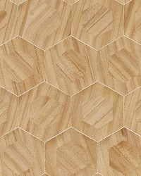 Hexad Balsa by  Scalamandre Wallcoverings 
