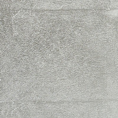 Scalamandre Wallcoverings Empress Silver The Midas Touch SC 0001WP88514 Grey 100% HANDMADE ALUMINUM  LEAF, FSC PAPER BACKED Contemporary Textured  Faux Wallpaper 
