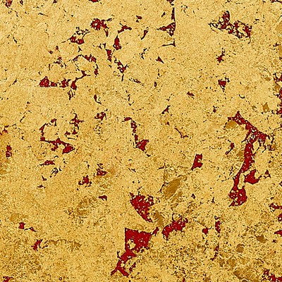 Scalamandre Wallcoverings Dionysus Red The Midas Touch SC 0001WP88520 Grey 100% HANDMADE GOLD  LEAF, FSC PAPER BACKED Contemporary Watercolor and Abstract Textured  Faux Wallpaper 