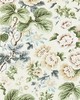 Scalamandre HIGHGROVE LINEN PRINT RICH CREAM