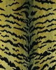 Scalamandre TIGRE GREENS & BLACK