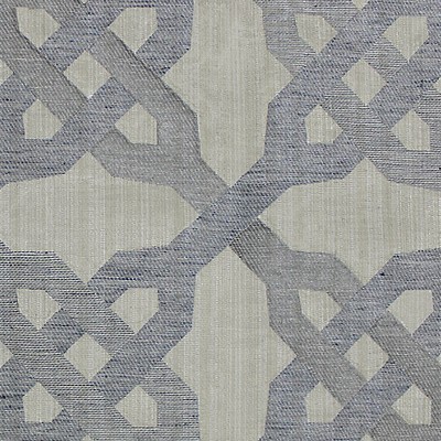 Scalamandre Alexander Carbon BELLE JARDIN COLLECTION SC 000226976 Grey Upholstery COTTON;31%  Blend Lattice and Fretwork  Fabric