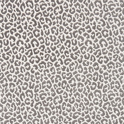 Scalamandre Panthera Velvet Smoke FALL 2015 SC 000227037 Grey Upholstery COTTON COTTON Animal Print  Animal Print Velvet  Fabric