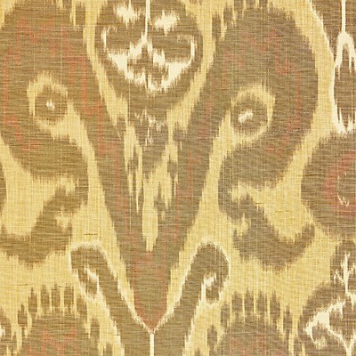 Scalamandre Bukhara Silk Ikat Spice FALL 2016 SC 000227097 Multipurpose VISCOSE;47%  Blend Modern and Contemporary Silk  Ikat Fabric