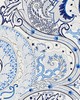 Scalamandre MALABAR PAISLEY EMBROIDERY PORCELAIN