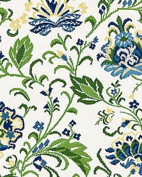 Delphine Embroidery Jardin by   