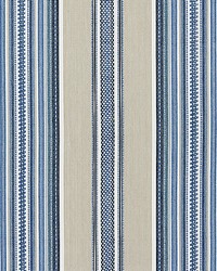 Cyrus Cotton Stripe Chambray by  Scalamandre 