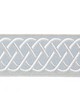 Scalamandre Trim HELIX EMBROIDERED TAPE MINERAL