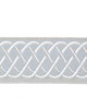 Scalamandre Trim HELIX EMBROIDERED TAPE MINERAL