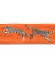 Scalamandre Trim LEAPING CHEETAH EMBRDRY TAPE CLEMENTINE