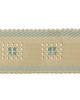 Scalamandre Trim SIENESE BRAID CREAM & BLUE