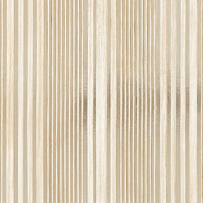 Scalamandre Wallcoverings Pacific Stripe Champagne SC 0002WP88367 Beige 50% ;25% MYLAR;25% PAPER Striped 