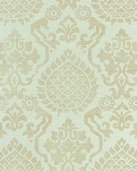 Surat Sisal Burnished Gold On Mineral by  Scalamandre Wallcoverings 