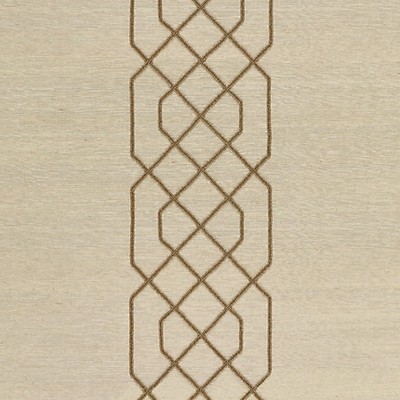 Scalamandre Wallcoverings Adelaide Beaded Sisal Burnished Gold SC 0002WP88385 Gold 25% PAPER|25% SISAL|50% GLASS BEADS Diamonds and Ogee Grasscloth 