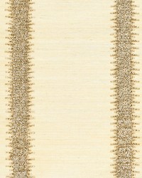 Veronica Beaded Grasscloth Burnished Gold by   