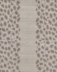 Catwalk Embellished Grasscloth Looking Glass by  Casner Fabrics 