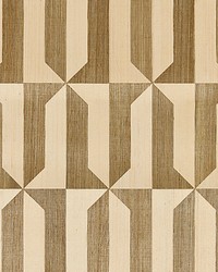 Mezzo  Sisal Champagne  Galleon Gold by  Scalamandre Wallcoverings 