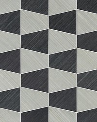 Staccato  Abaca  Sisal Nickel  Onyx by  Scalamandre Wallcoverings 