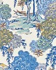 Scalamandre Wallcoverings SEA OF TREES - WALLCOVERING BLUE RIDGE