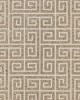 Scalamandre Wallcoverings FRET MOSAIC GRASSCLOTH TIGER EYE