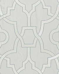 Damascus Embroidery Pearl Grey by   