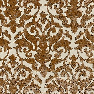 Scalamandre Venezia Silk Velvet Sable SPRING 2016 SC 000327078 Brown Upholstery SILK;49%  Blend Silk Damask  Silk Velvet  Fabric