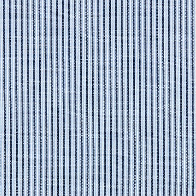Scalamandre Tisbury Stripe Cornflower CHATHAM STRIPES & PLAIDS SC 000327109 Yellow Upholstery SOLUTION  Blend Small Striped  Striped  Fabric