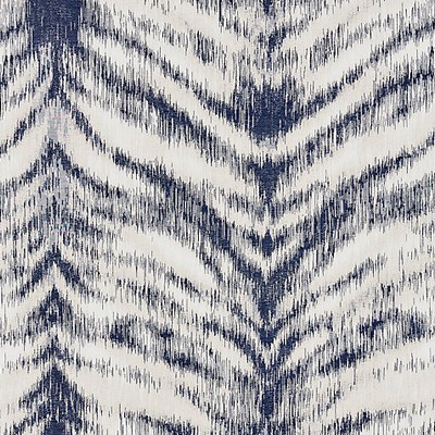 Scalamandre Safari Weave Indigo MODERN LUXURY SC 000327145 Blue Multipurpose SILK;33%  Blend Animal Print  Fabric
