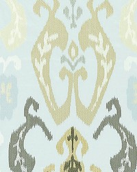 Mandalay Ikat Embroidery Mineral by  Scalamandre 