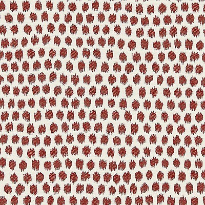 Scalamandre Dot Weave Carnelian SC 000327182 Upholstery COTTON COTTON Polka Dot  Fabric