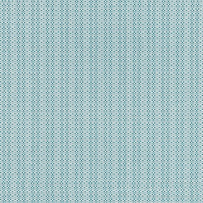 Scalamandre Tahiti Tweed Turquoise ISOLA INDOOR/OUTDOOR COLLECTION SC 000327192 Blue POLYPROPYLENE POLYPROPYLENE Stripes and Plaids Outdoor  Small Striped  Striped  Woven  Fabric