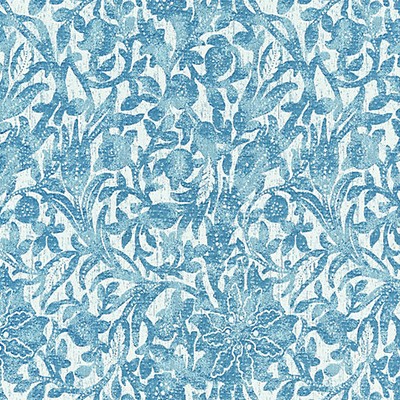 Scalamandre Bali Floral Caribe ISOLA INDOOR/OUTDOOR COLLECTION SC 000327195 SOLUTION-DYED  Blend Floral Outdoor  Fabric