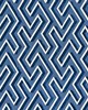 Scalamandre MAZE VELVET COBALT