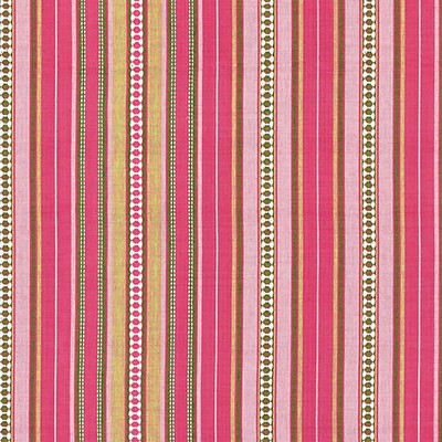 Scalamandre Nile Stripe Rose Garden SAHARA SC 000327253 Pink Upholstery COTTON COTTON Striped  Fabric