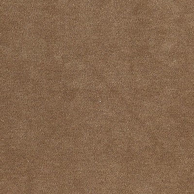 Scalamandre Aurora Velvet Taupe TEXTURE PALETTE SC 0003K65110 Brown Upholstery POLYESTER  Blend Solid Velvet  Fabric