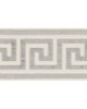 Scalamandre Trim GREEK KEY VELVET TAPE SMOKE
