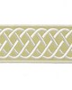 Scalamandre Trim HELIX EMBROIDERED TAPE LETTUCE
