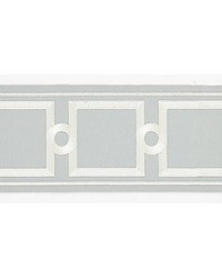 Square Link Embroidered Tape Rain by  Scalamandre Trim 