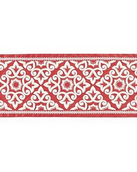 Ornamental Embroidered Tape Coral by   