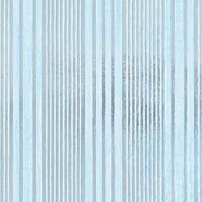 Scalamandre Wallcoverings Pacific Stripe Sky SC 0003WP88367 Blue 50% ;25% MYLAR;25% PAPER Striped 