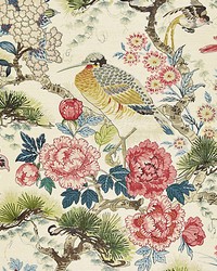 Shenyang Sisal Bloom by  Scalamandre Wallcoverings 