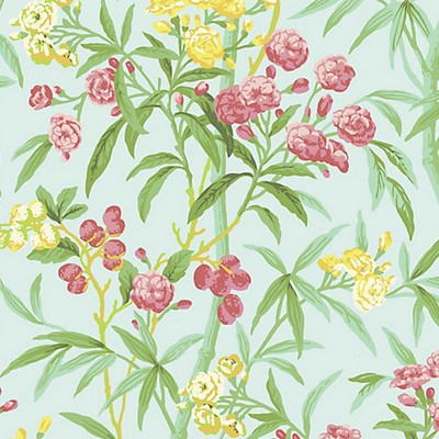 Scalamandre Wallcoverings Lanai Passionfruit SC 0003WP88431  Flower Wallpaper 