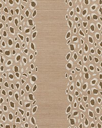 Catwalk Embellished Grasscloth Desert by  Casner Fabrics 